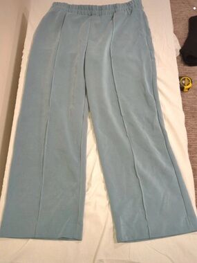 a new day Pale Blue Wide Leg Pants with Front Pleats